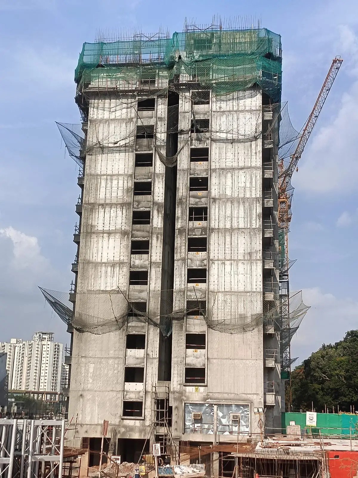 Tower C - Milestone Release -"On Casting of  12th Floor Slab" - Status as on 30th