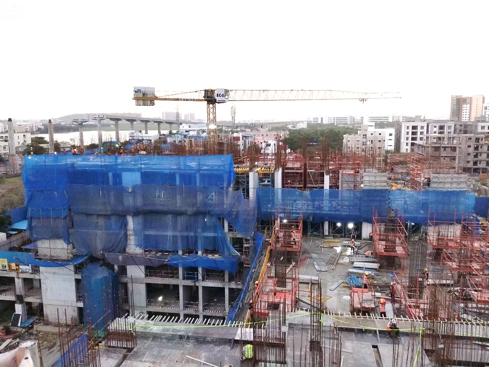 Tower-1 | 4th floor Slab in Progress
