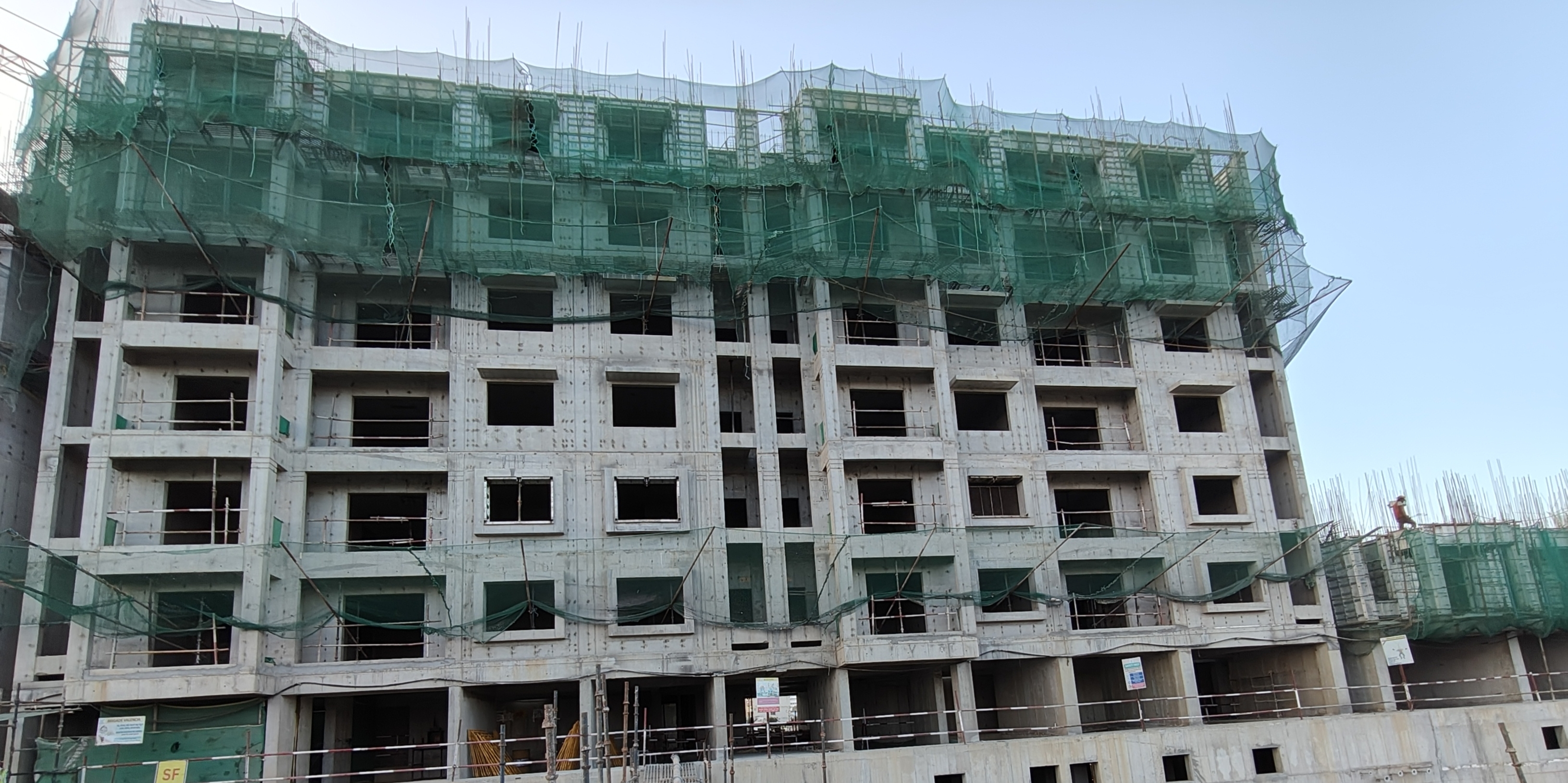 Brigade Valencia - Brillio - Part B - Milestone Release "On Casting of Fifth floor slab" - Status as on 31st