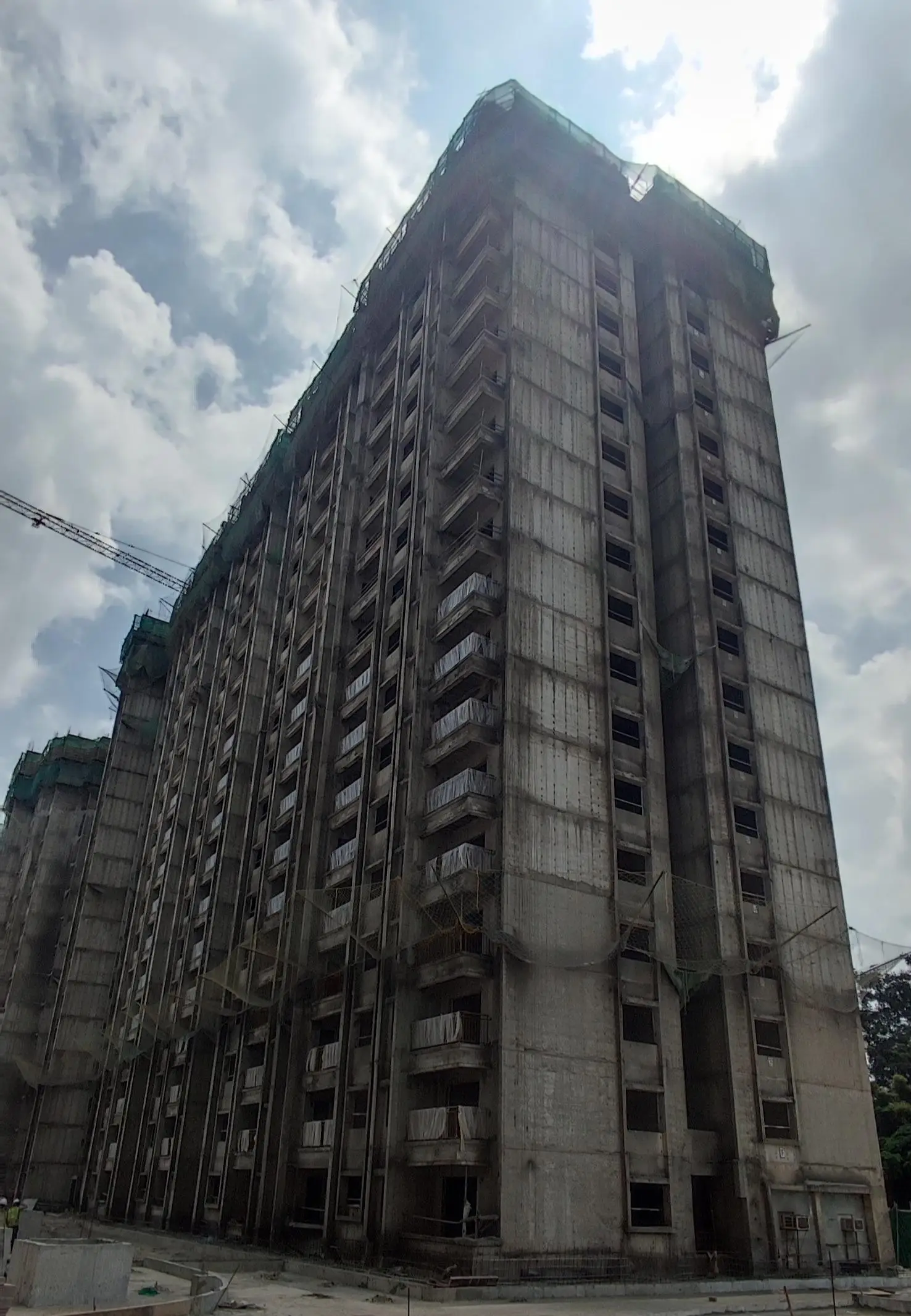 Tower C - Milestone Release -"On Casting of Terrace Slab" - Status as on 15th