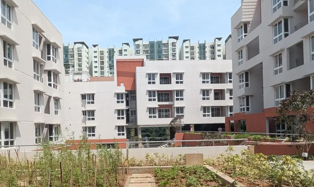 E & F Block – Elevation