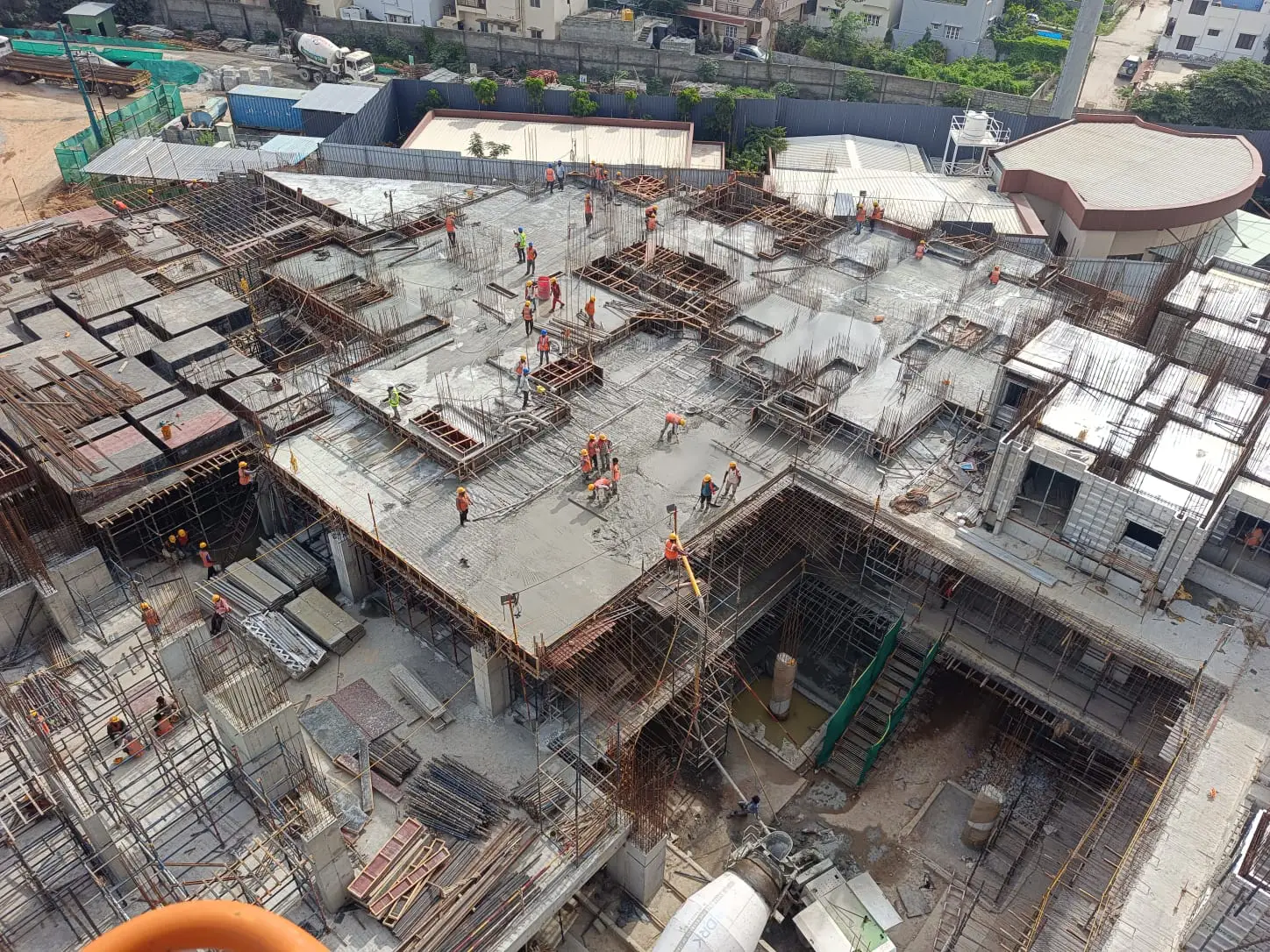 Brigade Lakecrest - Tower B -Milestone Release - "On Casting of Ground Floor slab"  - Status as on 17th