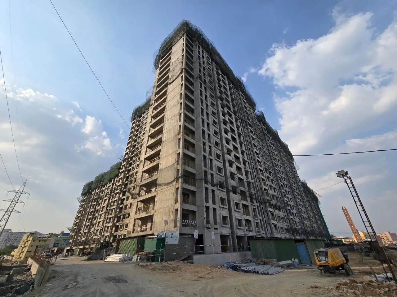 Brillio - Wing A - Milestone Release -"On Casting of 20th Floor slab"