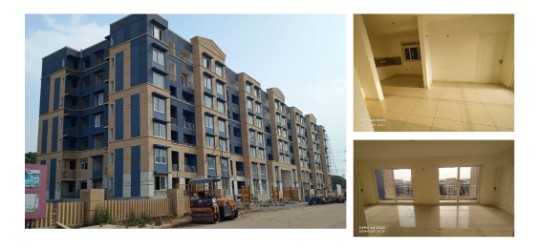 Brigade Xanadu Destino Block S Internal finishing activities. Flat QA in progress 80of150 completed)Status as of December 2023