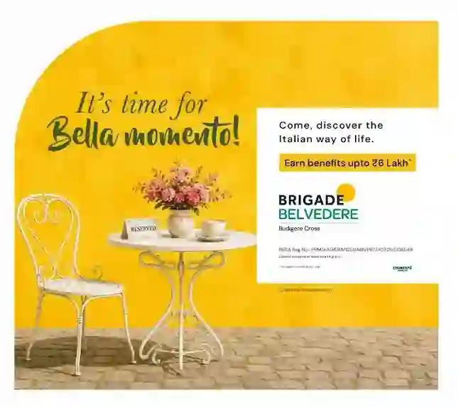 Brigade Belvedere - 1, 2, 3 & 3.5 BHK Apartments near Budigere Cross, East Bengaluru
