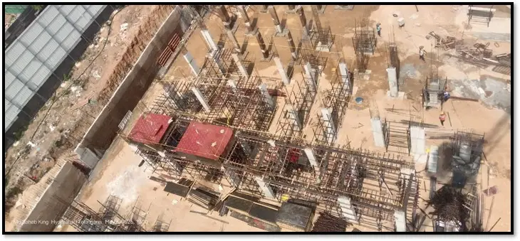 Manor-Tower D - Excavation work & Foundation work is in progress