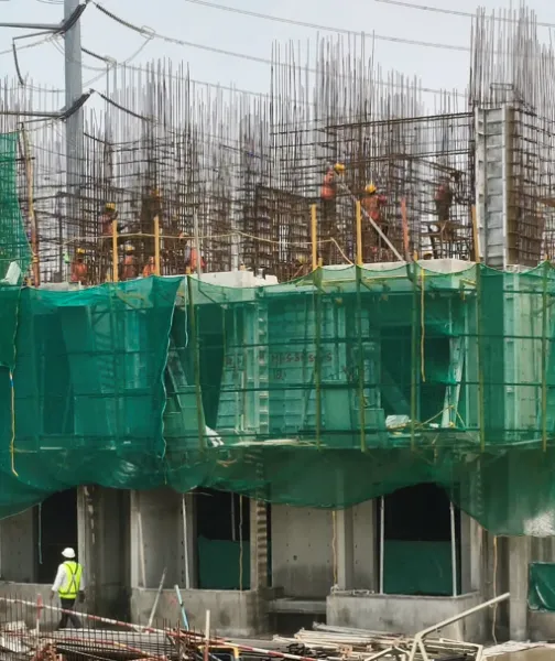 Tower D - 2nd and 3rd Floor in progress