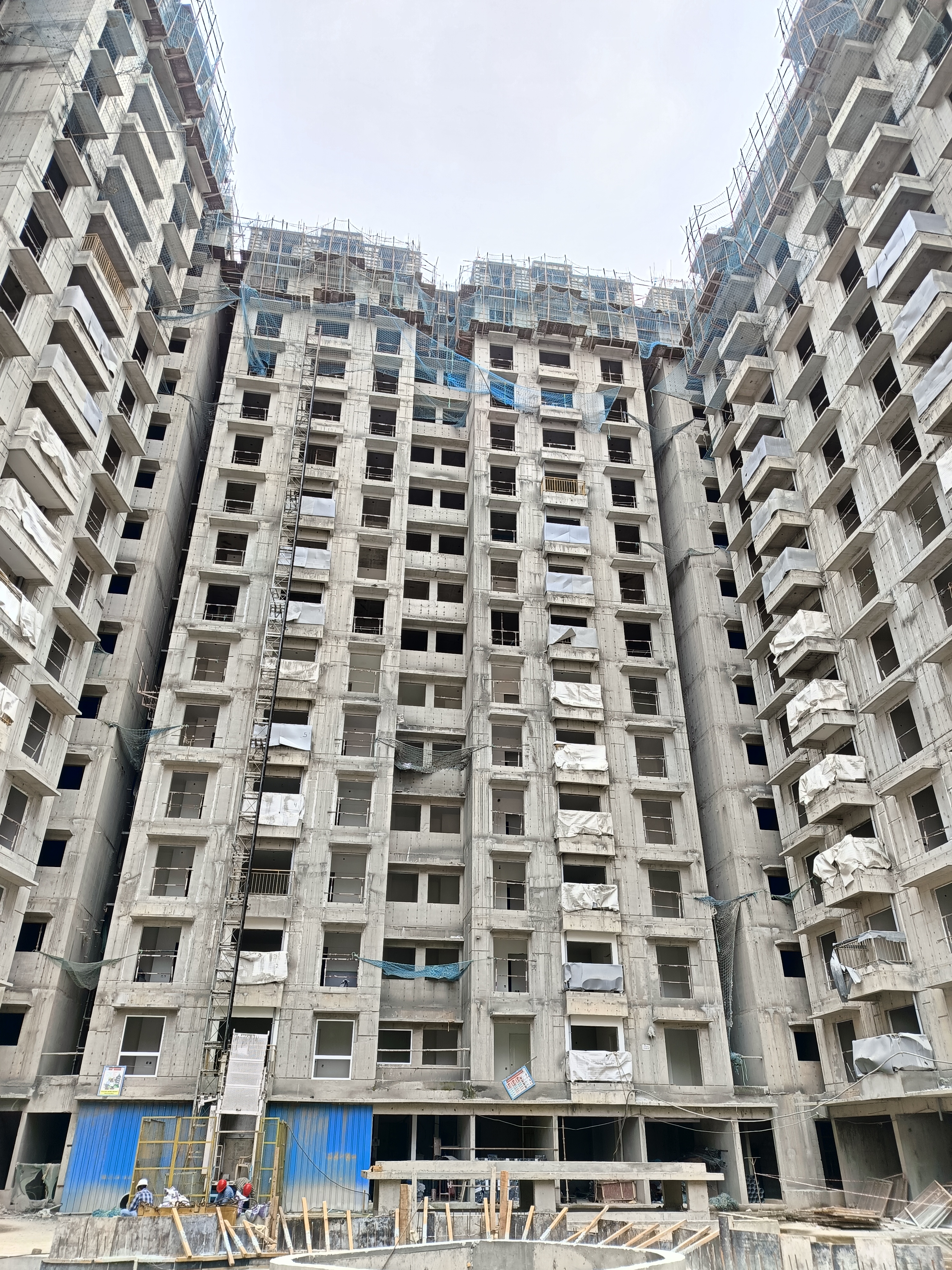 Wing B – Milestone Release – “On Casting of Sixteenth Floor Slab” - Status as on 16th