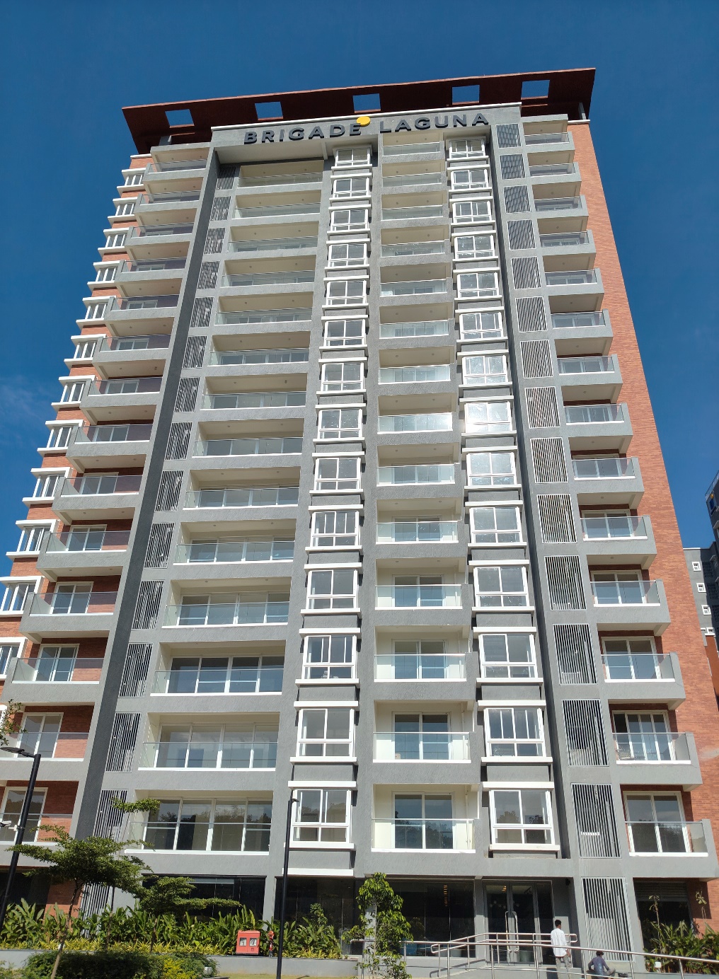 Tower A – External painting completed