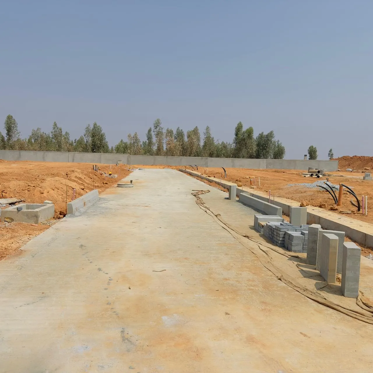 CR-5 PCC laying work completed.