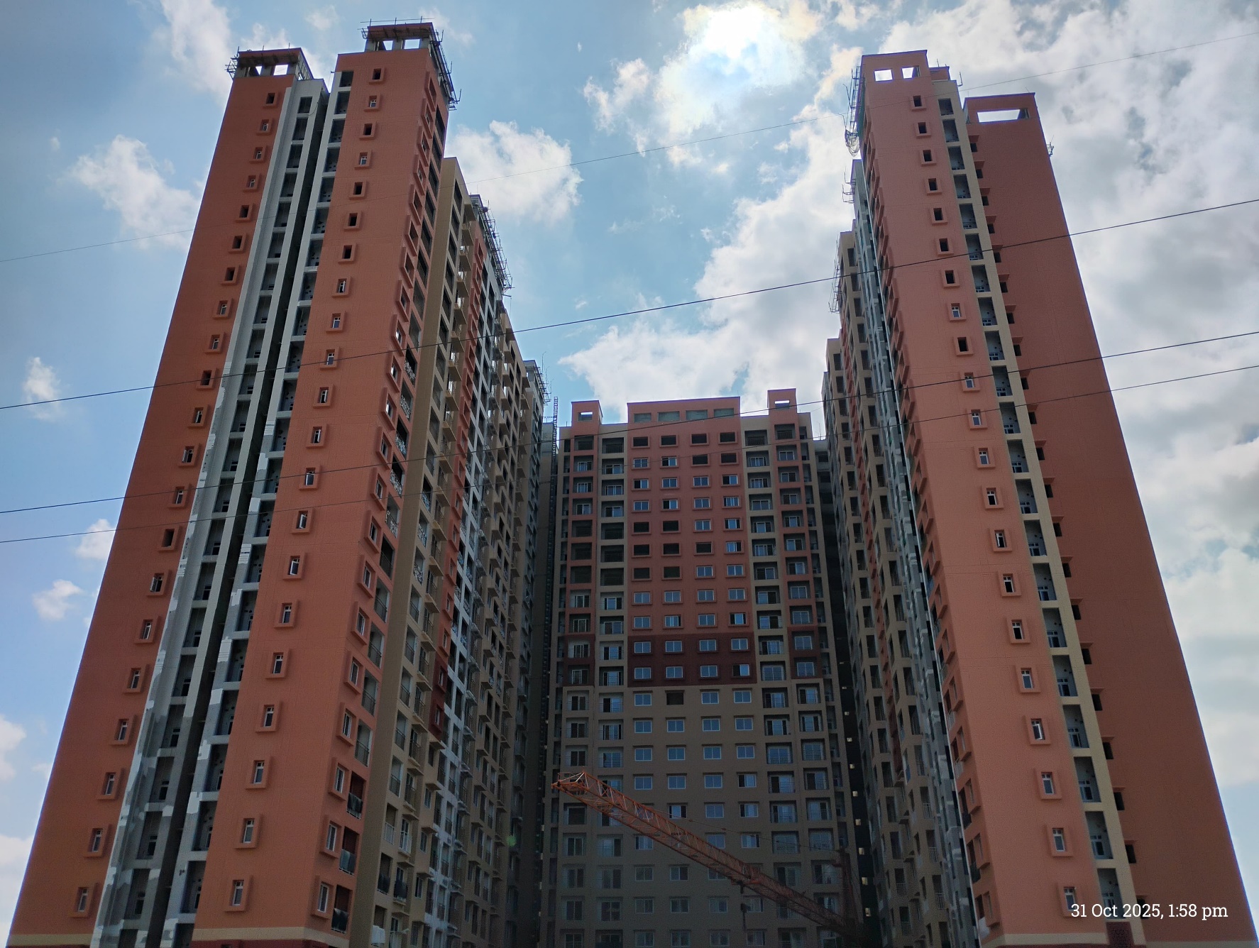 External painting in progress