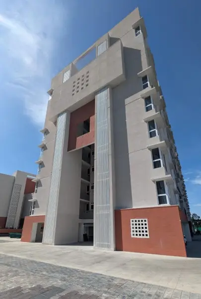 A & B BLOCK – NORTH ELEVATION