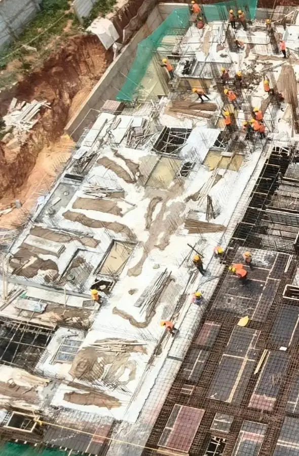 Brigade Eternia - Tower C - Milestone Release -"On casting of Ground Floor slab" - Status as on 21st