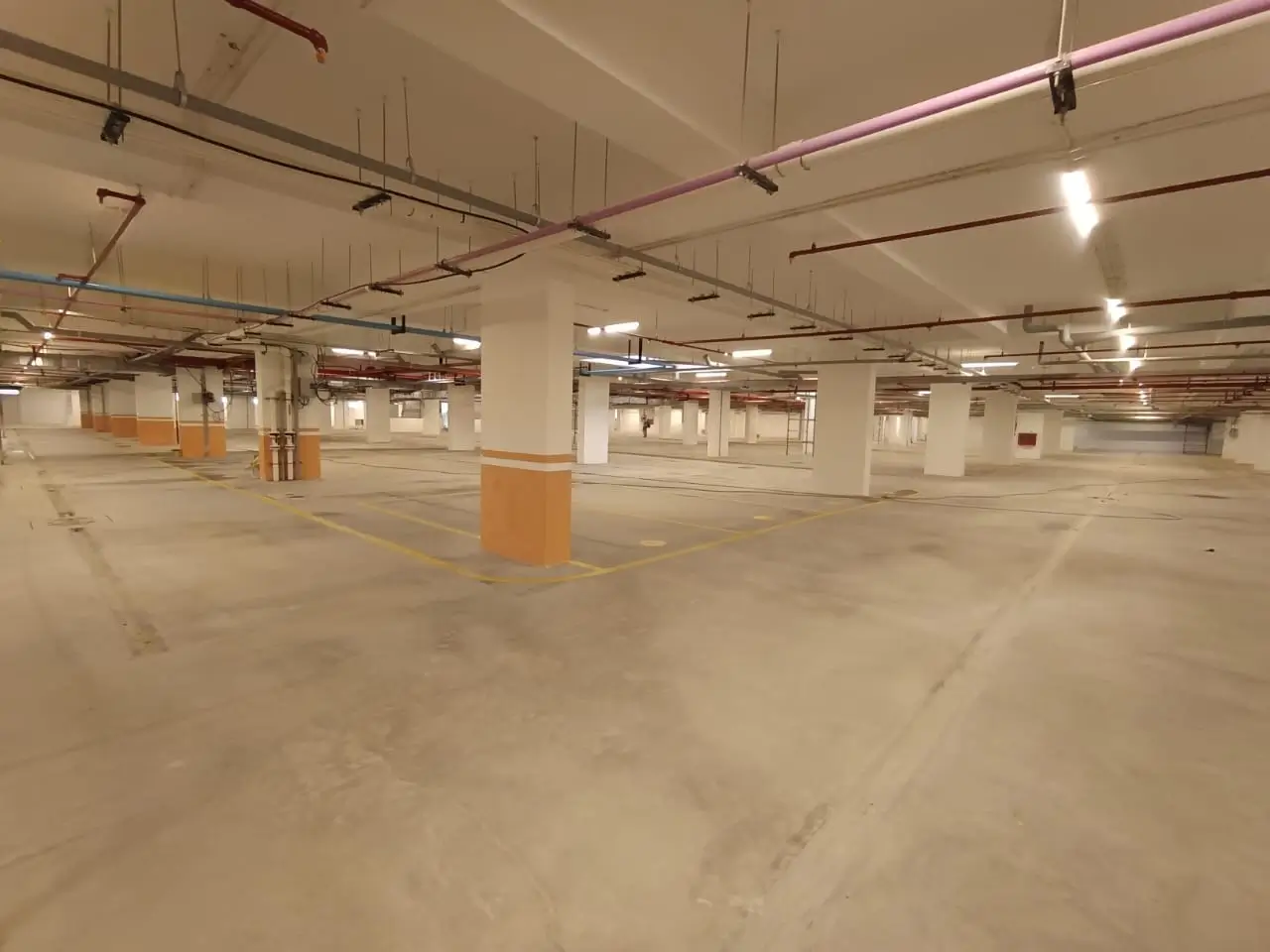 Basement Painting and Services work is completed