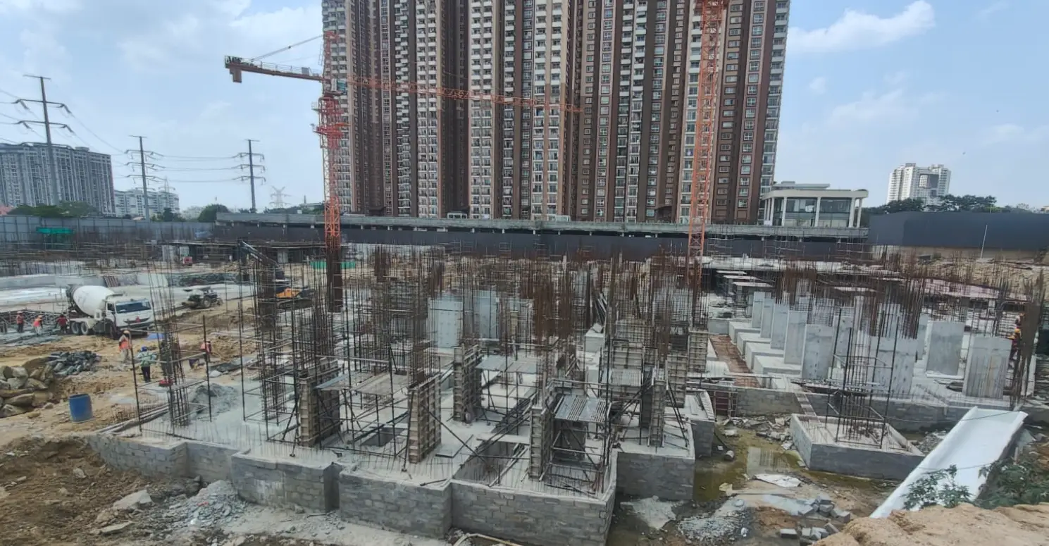 Brigade Lakecrest - Tower D - Milestone Release -"On Casting of Footing/raft"