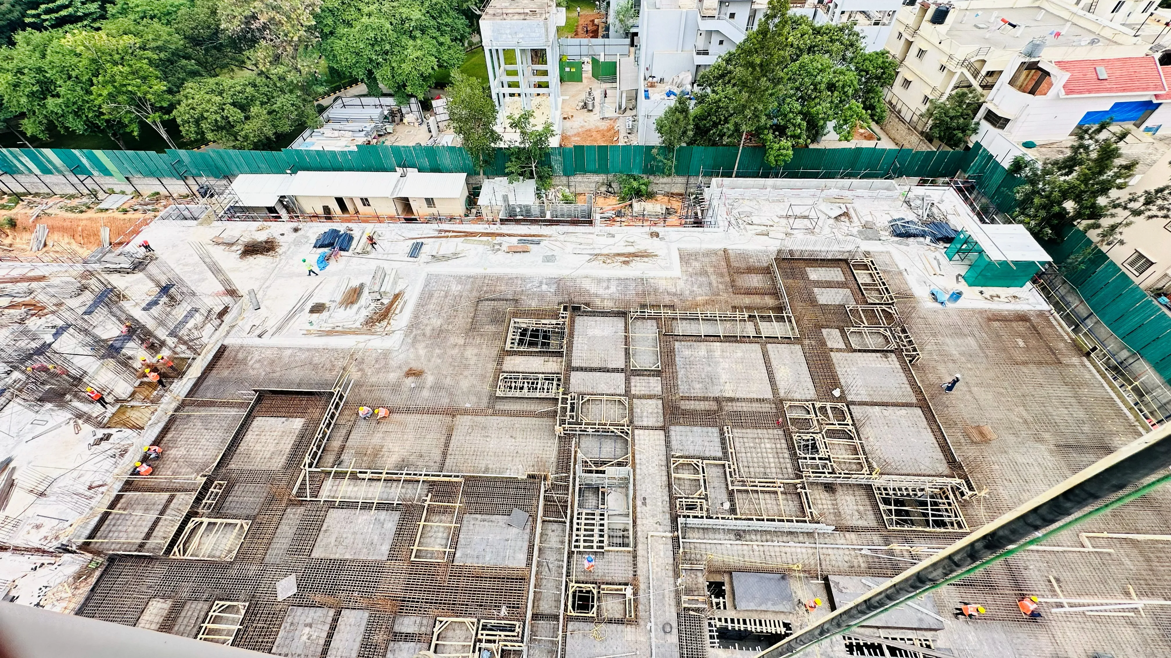 Tower C Ground Floor Shuttering work in progress