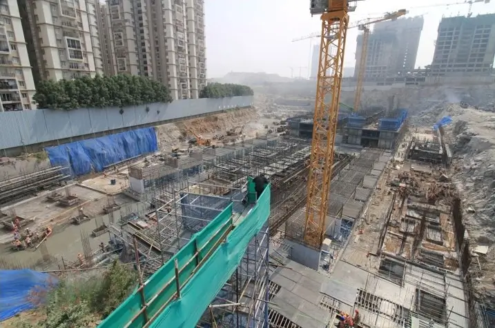 Excavation nearing completion