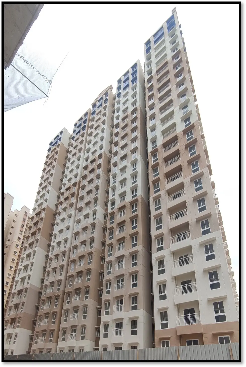 East ,South and West wing External Painting works completed