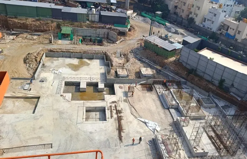 Tower C - Foundation  work in progress