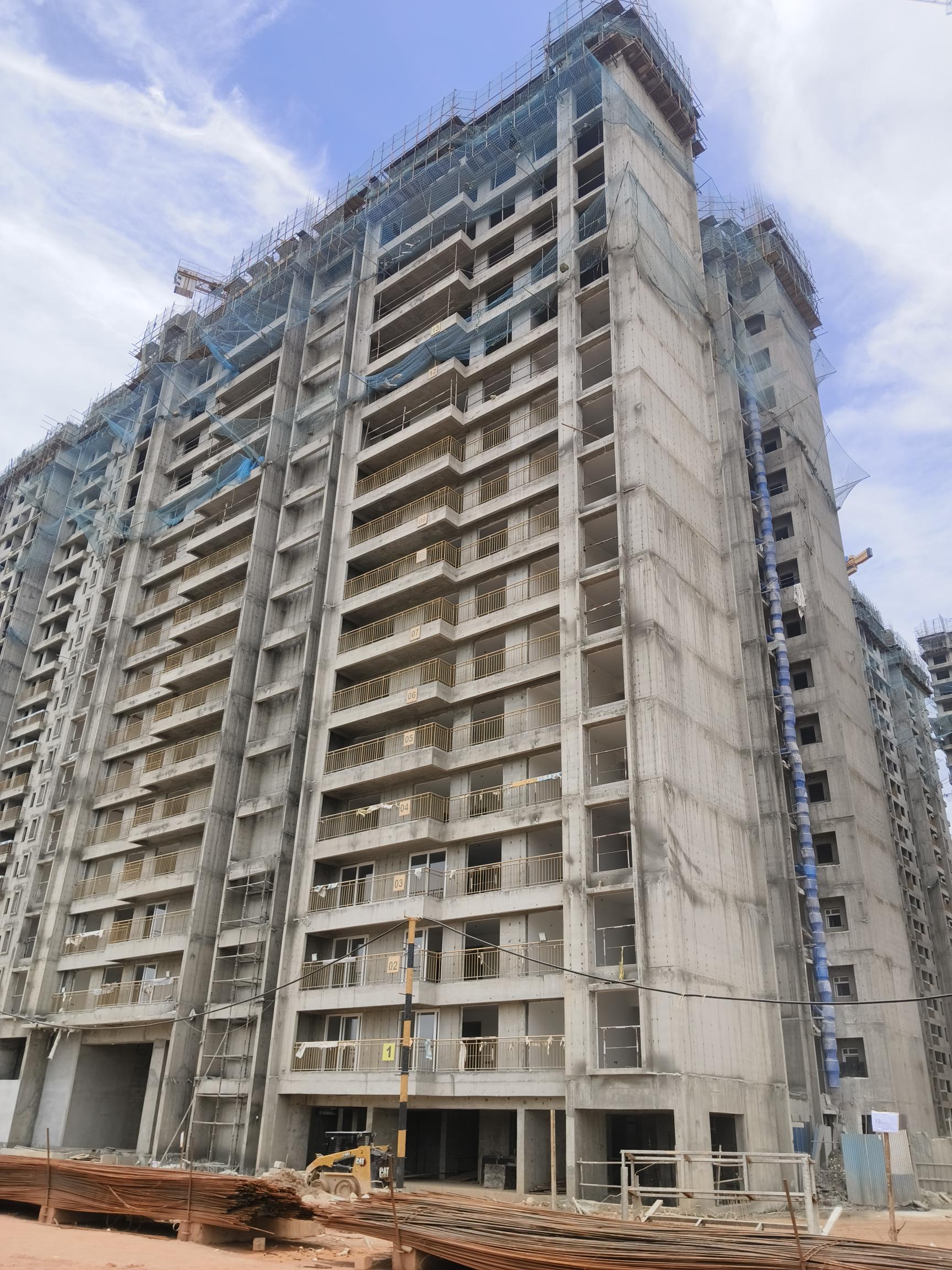 Tower D – Milestone Release –“On Casting of 18th Floor Slab” – Status as on 25th