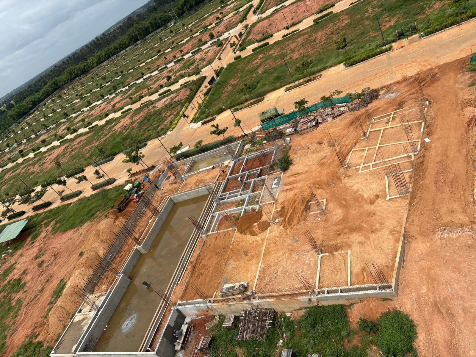 Aerial View of Club house