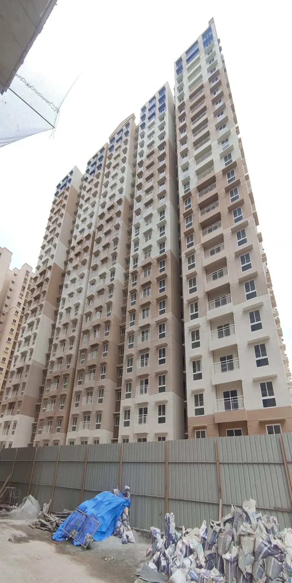 East ,South and West wing External Painting works completed