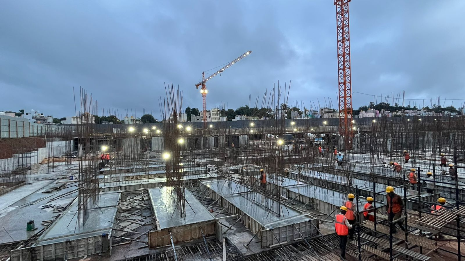 Tower G – Milestone Release –“On Casting of Footing/Raft” – Status as on 04th