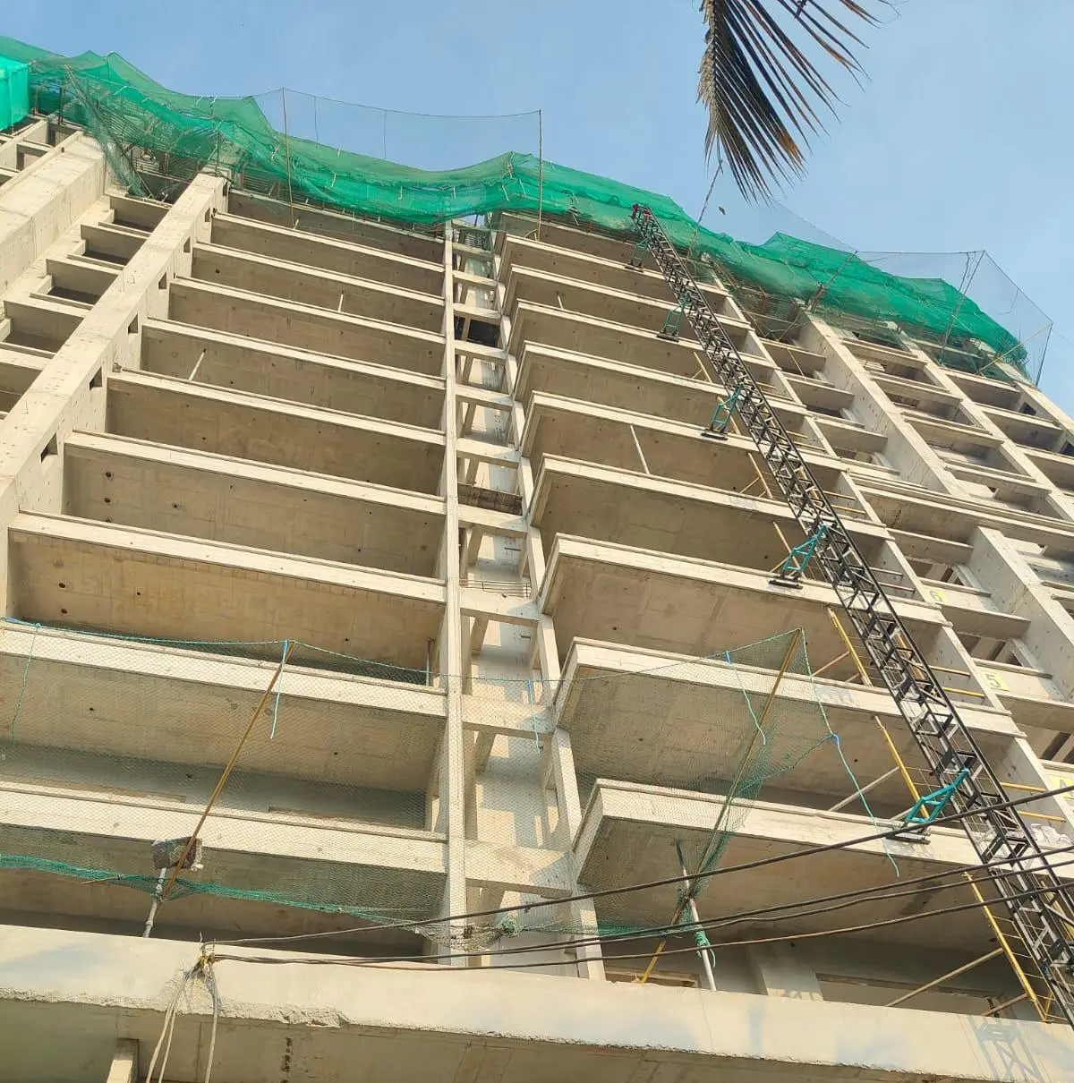 Tower C –15th Floor Slab In Progress