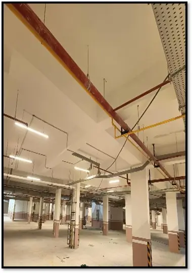 Basement finishing work in progress