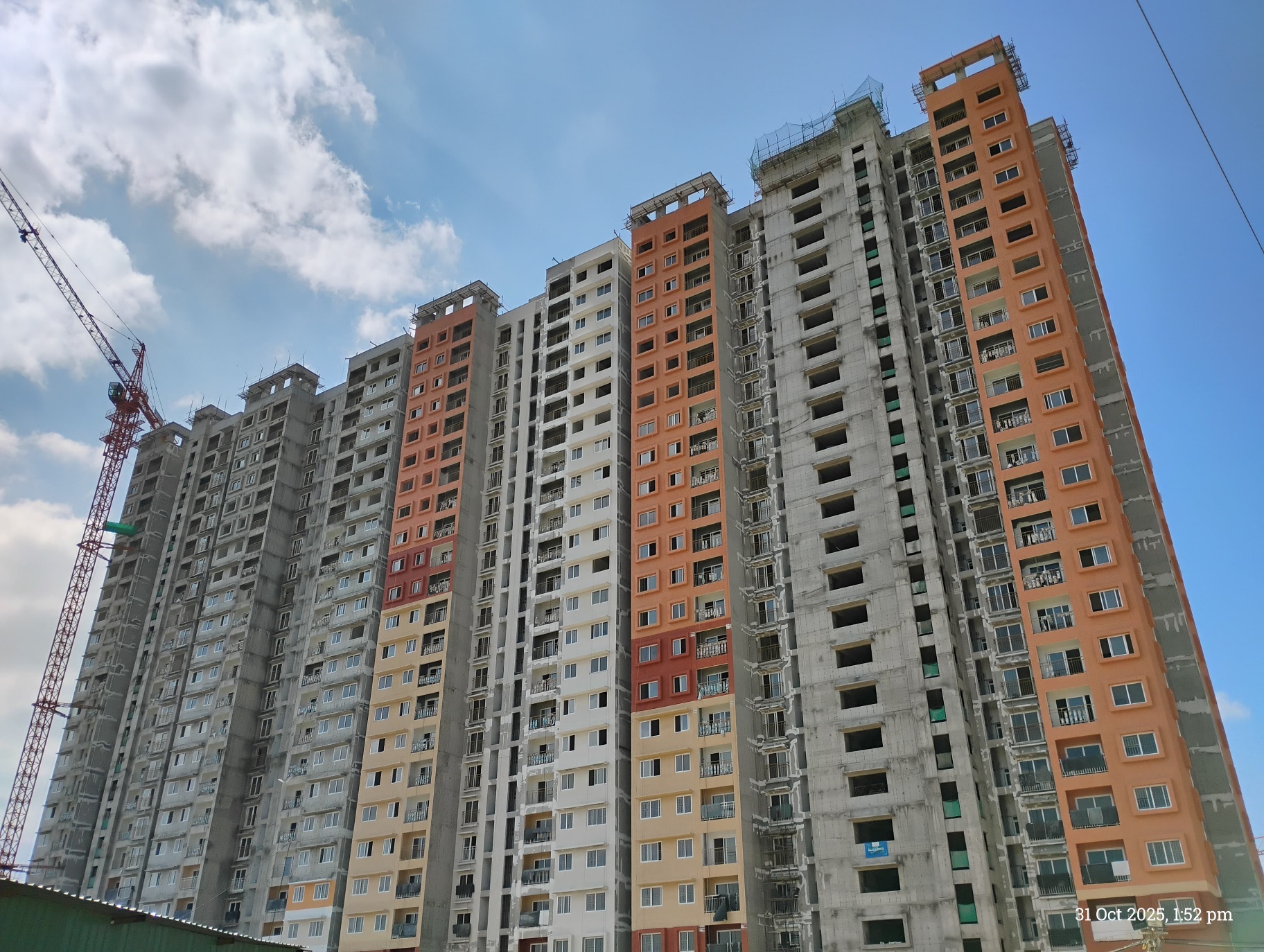 External View Terrace Slab Completed