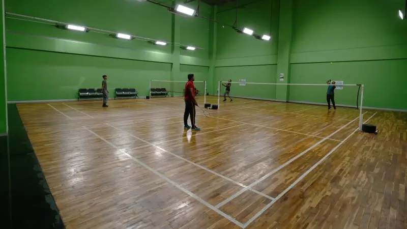 Badminton court