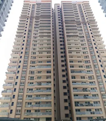 External painting is in advanced level of completion