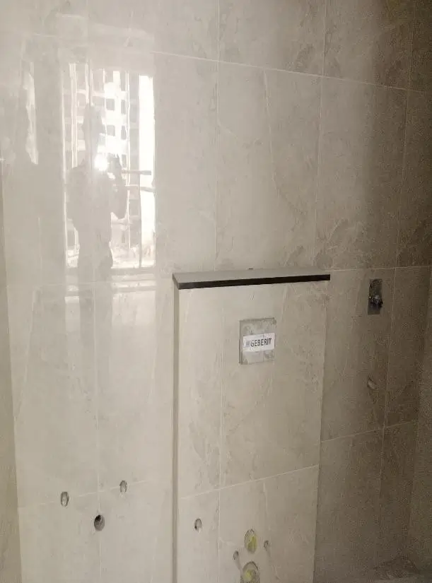 Finishing works in progress