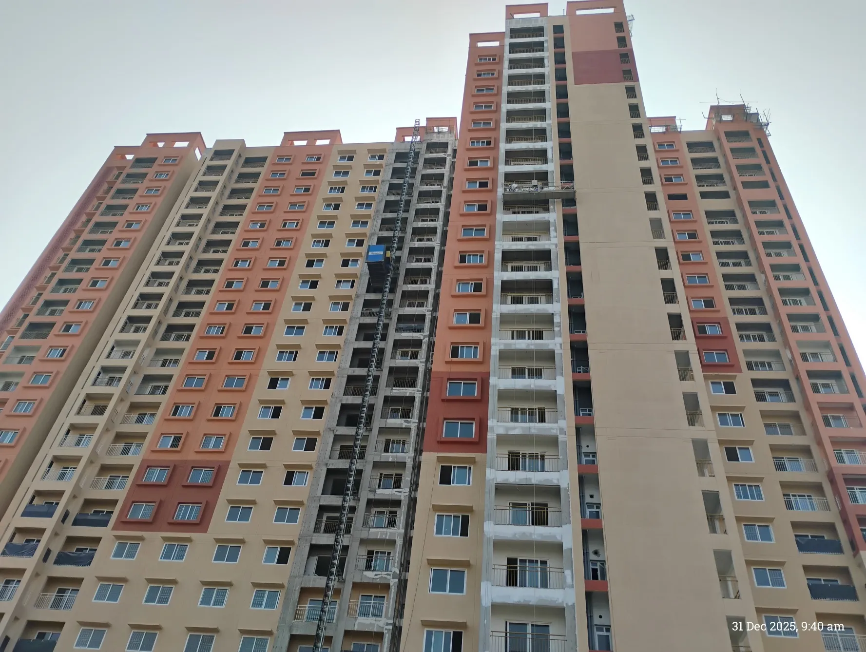 External View Painting in Progress