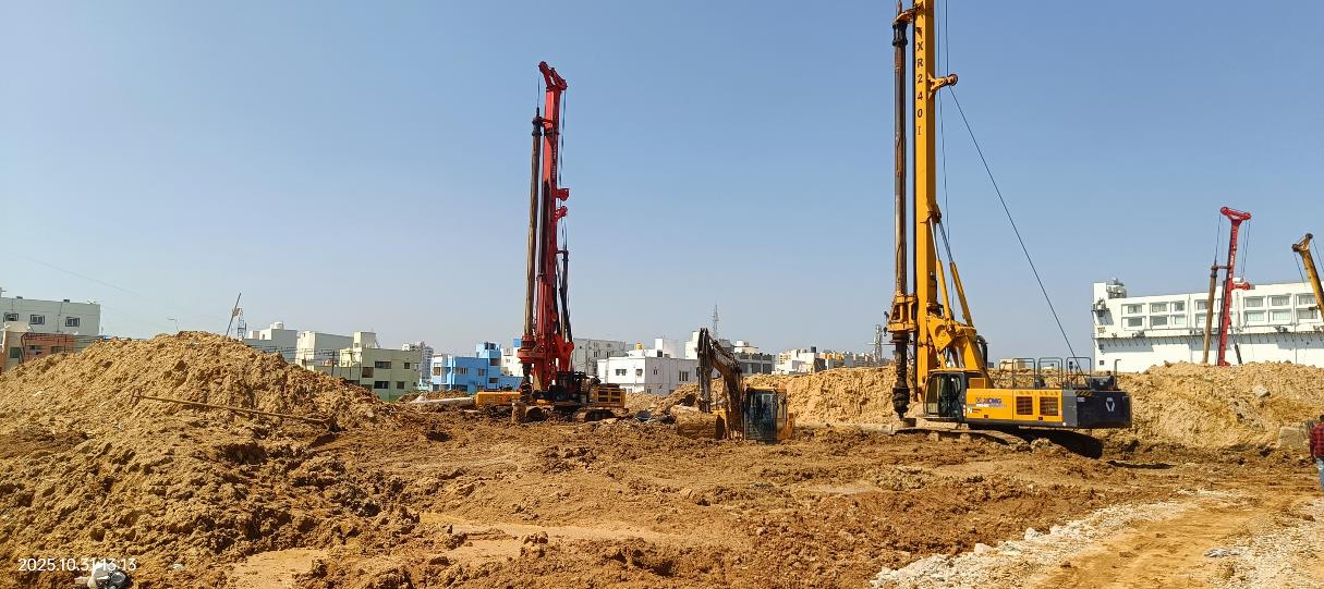 Foundation work is underway