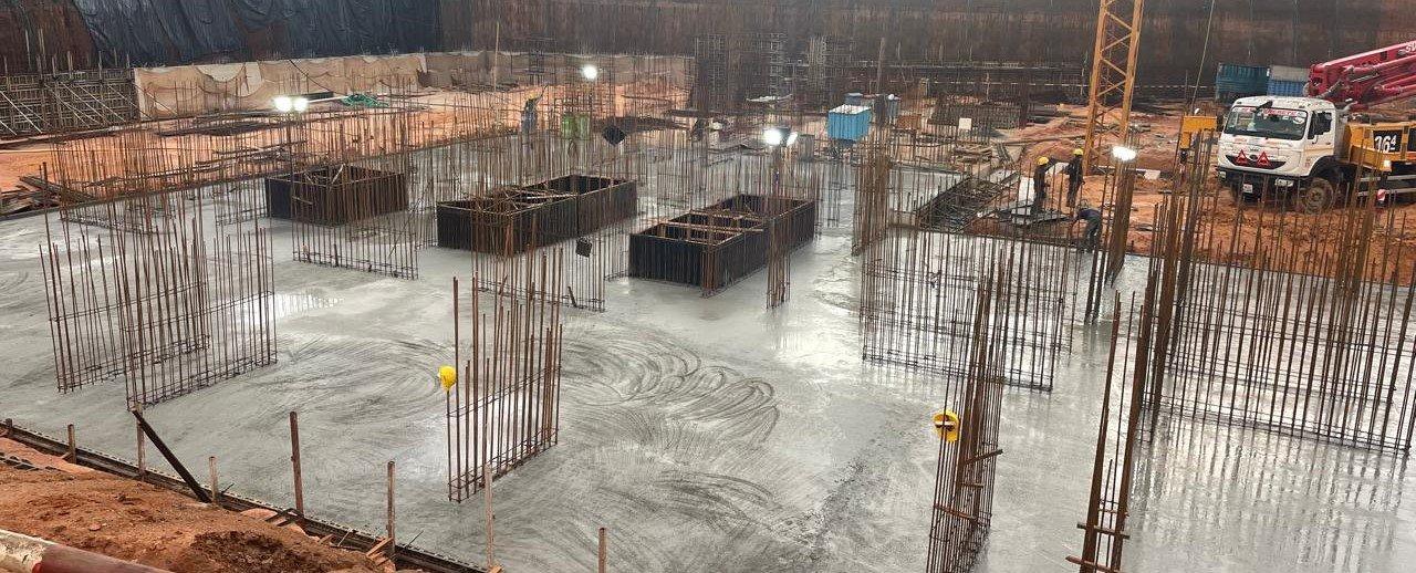 Cobalt – Wing A – Milestone Release –“On Casting of Footing/Raft” – Status as on 17th