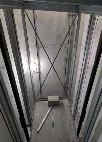 A Block - Installtion of Lift