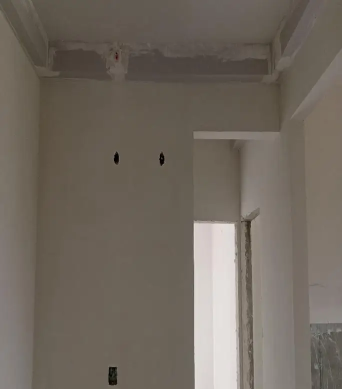 Finishing works in progress