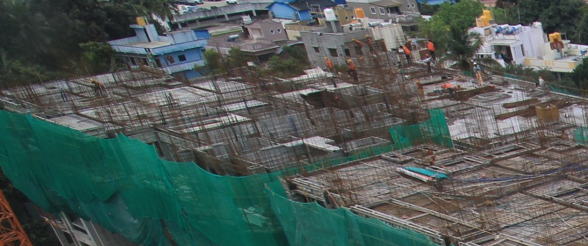 Completion of Tower-B 5th Floor Slab