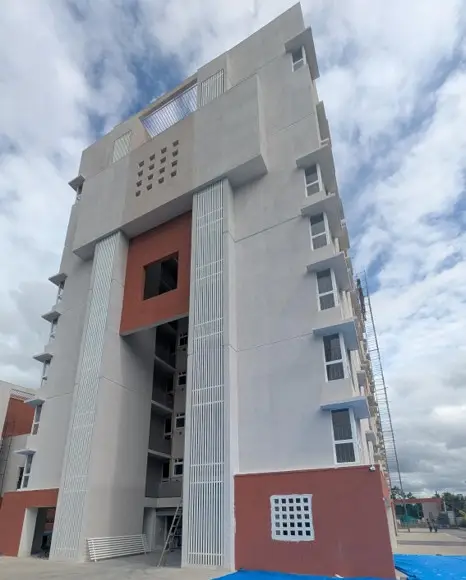 A & B BLOCK – NORTH ELEVATION