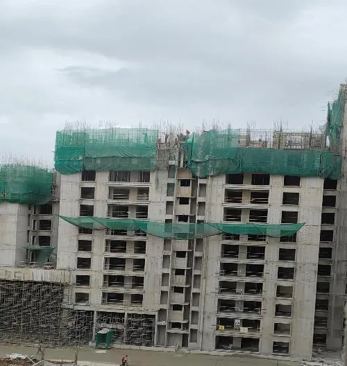 TOWER – I: Tenth floor slab completed.