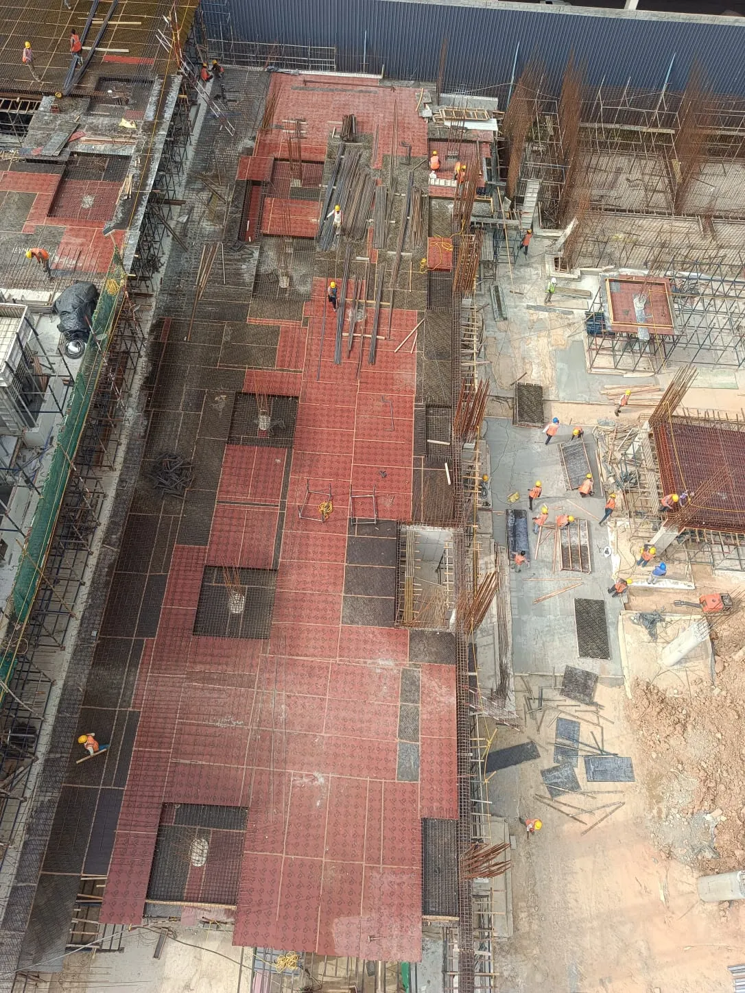 Podium | Upper basement and Podium Slab in progress