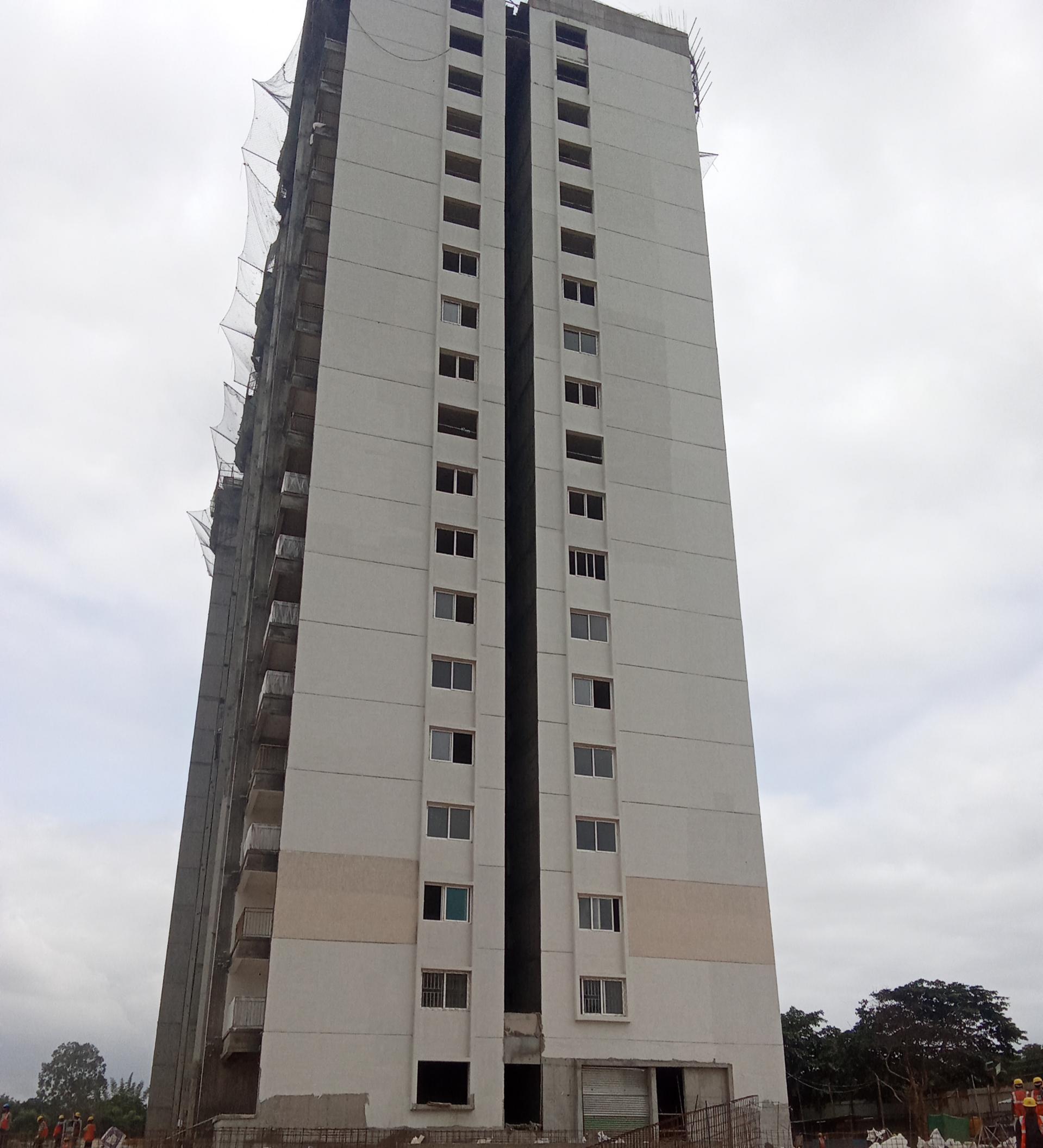 Tower F – Milestone Release "On commencement of Fixing of Windows – 13th to 18th Floor" – Status as on 31st