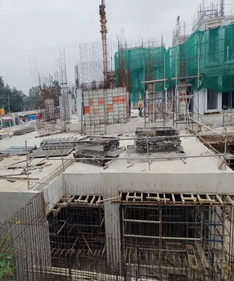 GF to FF | wall casting work in progress