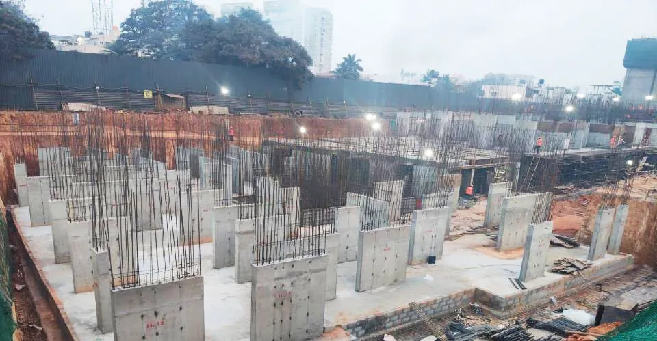 TOWER – C: Upper basement work in progress