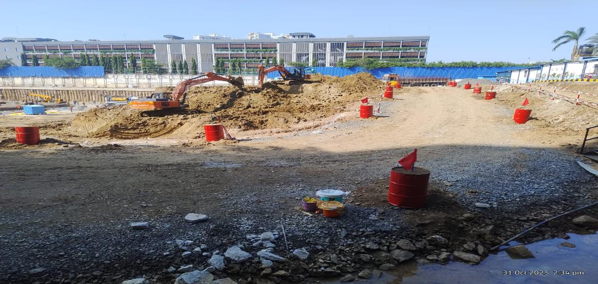 Tower – T3, Excavation In Progress