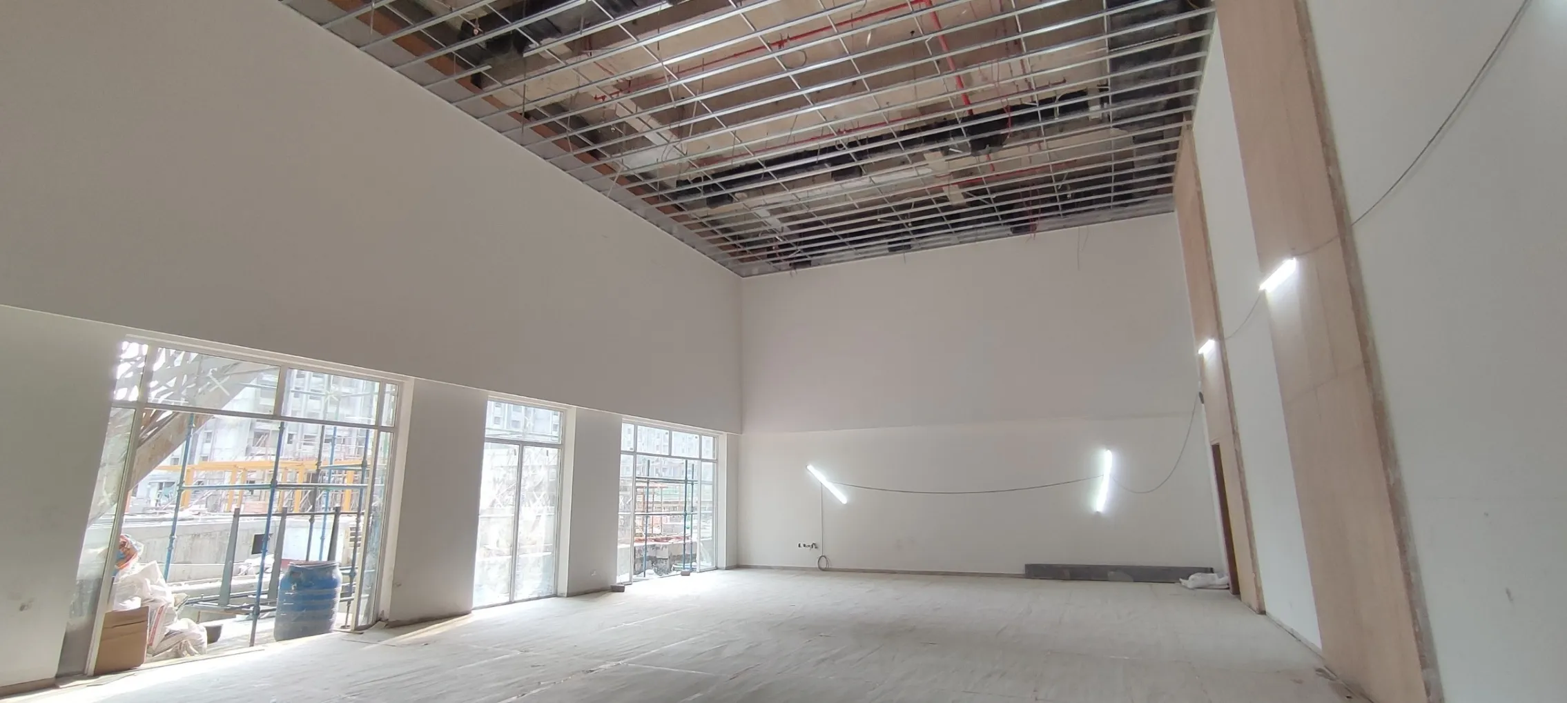 Club House –Interior activities are in progress.