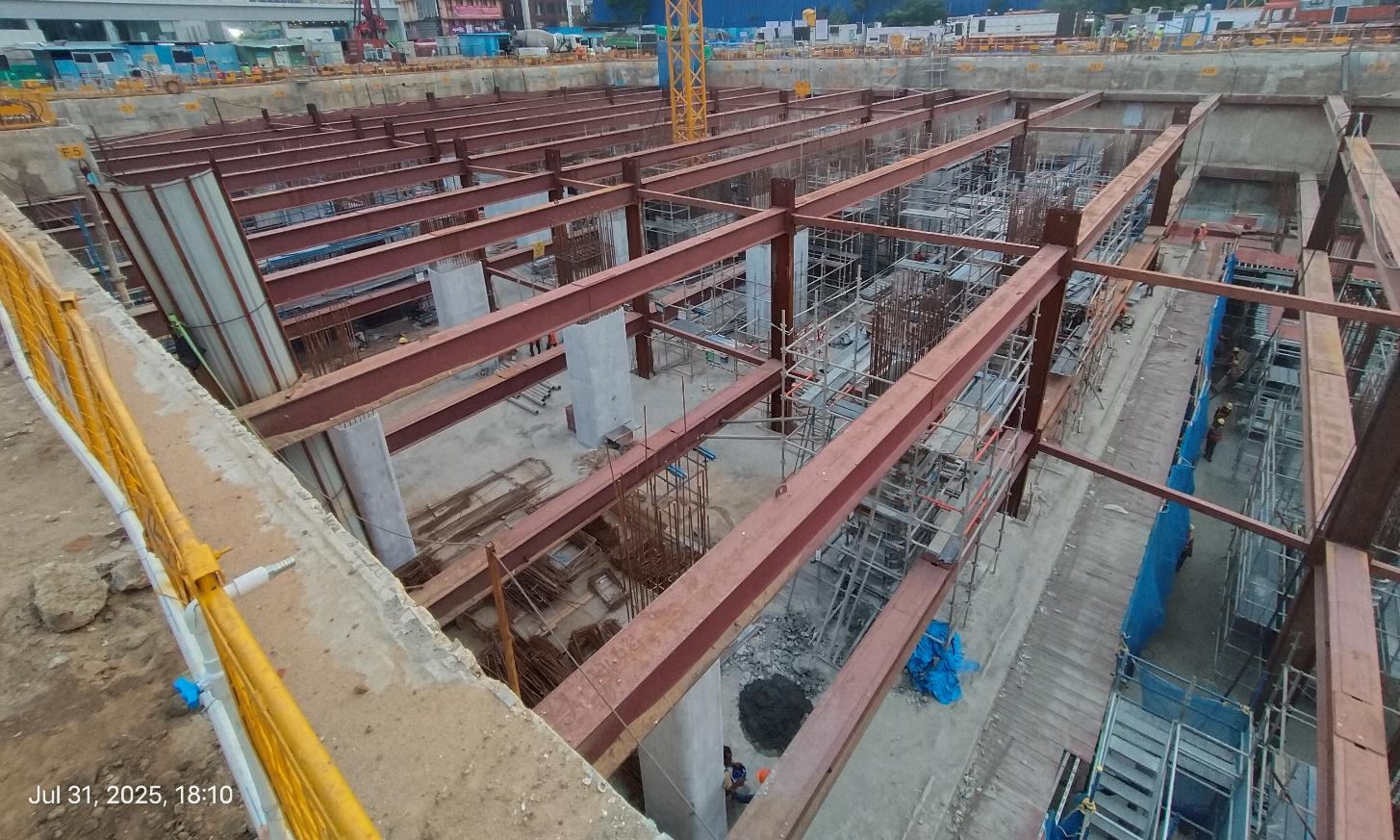 Basement 2 / Pour 2 Column & Shear Wall Reinforcement