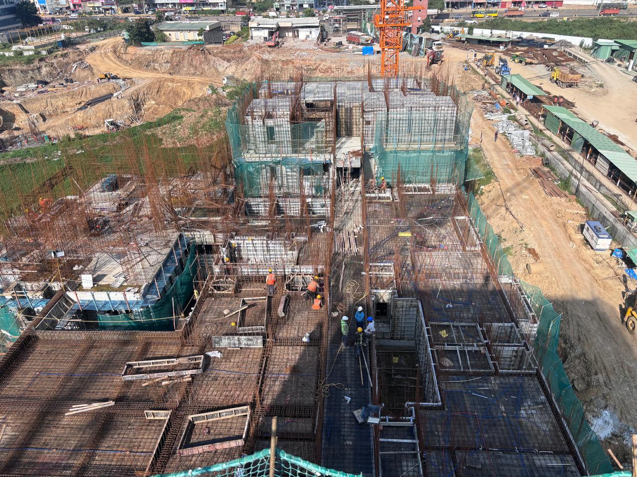 Part 1ST Floor Slab in Progress