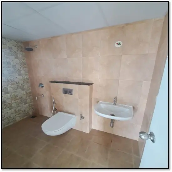 Sanitary fixtures work in progress